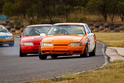 72;30-May-2010;Australia;Ford-Falcon-EA;Morgan-Park-Raceway;QLD;Queensland;Saloon-Cars;Shane-Hunt;Warwick;auto;motorsport;racing;super-telephoto