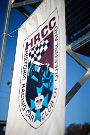 24-July-2010;50mm;Australia;Morgan-Park-Raceway;QLD;Queensland;Warwick;atmosphere;auto;brand;close‒up;detail;flag;logo;motorsport;paddock;racing