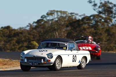 80;1967-MGB;24-July-2010;Australia;Gerry-Graham;Morgan-Park-Raceway;QLD;Queensland;Warwick;auto;motorsport;racing;super-telephoto