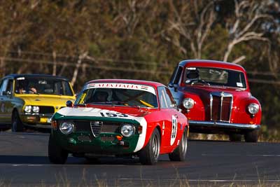 153;1969-Alfa-Romeo-GT-Junior;24-July-2010;Australia;Leanne-Brown;Morgan-Park-Raceway;QLD;Queensland;Warwick;auto;motorsport;racing;super-telephoto