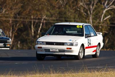 64;1990-Nissan-Pintara-TRX;24-July-2010;Australia;Jon-Siddins;Morgan-Park-Raceway;QLD;Queensland;Warwick;auto;motorsport;racing;super-telephoto