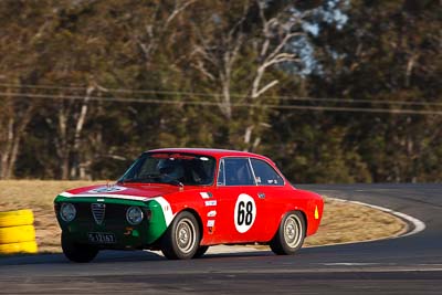 68;1968-Alfa-Romeo-105-GT;24-July-2010;Australia;Jennifer-Mitropoulos;Morgan-Park-Raceway;QLD;Queensland;Warwick;auto;motorsport;racing;super-telephoto