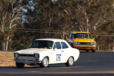 116;1974-Ford-Escort-Mk-I;24-July-2010;Australia;Darren-Weston;Morgan-Park-Raceway;QLD;Queensland;Warwick;auto;motorsport;racing;super-telephoto