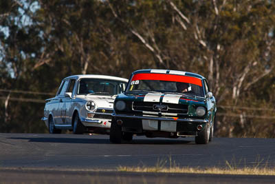 88;1964-Ford-Mustang;24-July-2010;Australia;Greg-Toepfer;Group-N;Historic-Touring-Cars;Morgan-Park-Raceway;QLD;Queensland;Warwick;auto;classic;motorsport;racing;super-telephoto;vintage
