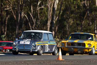 81;1967-Morris-Cooper-S;24-July-2010;Australia;Group-N;Historic-Touring-Cars;Jill-Nelson;Morgan-Park-Raceway;QLD;Queensland;Warwick;auto;classic;motorsport;racing;super-telephoto;vintage
