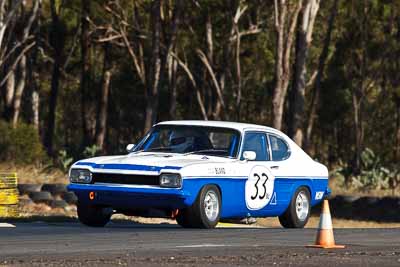 33;1971-Ford-Capri;24-July-2010;Australia;Group-N;Historic-Touring-Cars;Morgan-Park-Raceway;QLD;Queensland;Quentin-Bland;Warwick;auto;classic;motorsport;racing;super-telephoto;vintage