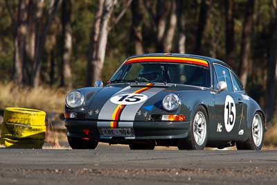 15;1969-Porsche-911-Carrera;24-July-2010;Australia;Group-N;Historic-Touring-Cars;Morgan-Park-Raceway;QLD;Queensland;Rory-ONeill;Warwick;auto;classic;motorsport;racing;super-telephoto;vintage