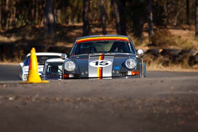 15;1969-Porsche-911-Carrera;24-July-2010;Australia;Group-N;Historic-Touring-Cars;Morgan-Park-Raceway;QLD;Queensland;Rory-ONeill;Topshot;Warwick;auto;classic;motorsport;racing;super-telephoto;vintage
