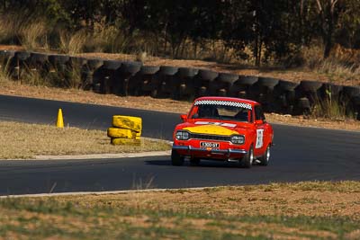 57;1971-Ford-Escort;24-July-2010;Australia;Group-N;Historic-Touring-Cars;Ian-Wilks;Morgan-Park-Raceway;QLD;Queensland;Warwick;auto;classic;motorsport;racing;super-telephoto;vintage