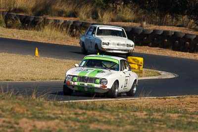 29;1973-Alfa-Romeo-GTV;24-July-2010;Australia;Group-N;Historic-Touring-Cars;Morgan-Park-Raceway;QLD;Queensland;Spencer-Rice;Warwick;auto;classic;motorsport;racing;super-telephoto;vintage