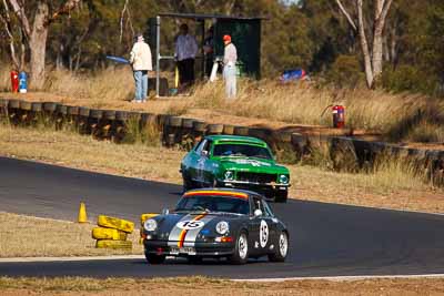 15;1969-Porsche-911-Carrera;24-July-2010;Australia;Group-N;Historic-Touring-Cars;Morgan-Park-Raceway;QLD;Queensland;Rory-ONeill;Warwick;auto;classic;motorsport;racing;super-telephoto;vintage