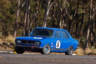 6;1971-Mazda-RX‒2;24-July-2010;Australia;Bob-Sudall;Group-N;Historic-Touring-Cars;Morgan-Park-Raceway;QLD;Queensland;Warwick;auto;classic;motorsport;racing;super-telephoto;vintage