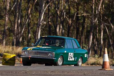 64;1971-Ford-Cortina-Mk2;24-July-2010;Australia;Group-N;Historic-Touring-Cars;Mark-Turner;Morgan-Park-Raceway;QLD;Queensland;Warwick;auto;classic;motorsport;racing;super-telephoto;vintage