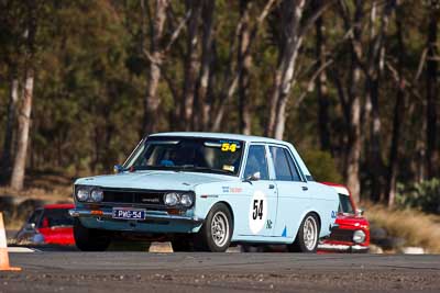 54;1970-Datsun-P510;24-July-2010;Australia;Group-N;Historic-Touring-Cars;Morgan-Park-Raceway;Paul-Gilbert;QLD;Queensland;Warwick;auto;classic;motorsport;racing;super-telephoto;vintage