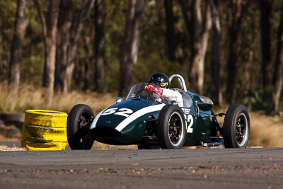 52;1960-Cooper-T52-FJ;24-July-2010;Australia;Historic-Sports-Racing-Cars;Mike-Gosbell;Morgan-Park-Raceway;QLD;Queensland;Warwick;auto;motorsport;racing;super-telephoto