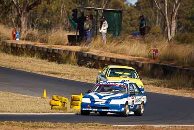 98;1985-Holden-Commodore-VK;24-July-2010;Australia;Group-A;Historic-Touring-Cars;Morgan-Park-Raceway;Peter-Woods;QLD;Queensland;Warwick;auto;classic;motorsport;racing;super-telephoto;vintage