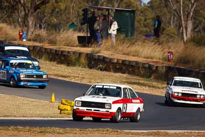 13;1979-Ford-Escort;24-July-2010;Australia;Bob-Holden;Group-C;Historic-Touring-Cars;Morgan-Park-Raceway;QLD;Queensland;Warwick;auto;classic;motorsport;racing;super-telephoto;vintage