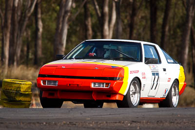 77;24-July-2010;Australia;Craig-Neilson;Group-A;Historic-Touring-Cars;Mitsubishi-Starion;Morgan-Park-Raceway;QLD;Queensland;Warwick;auto;classic;motorsport;racing;super-telephoto;vintage