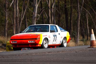 77;24-July-2010;Australia;Craig-Neilson;Group-A;Historic-Touring-Cars;Mitsubishi-Starion;Morgan-Park-Raceway;QLD;Queensland;Warwick;auto;classic;motorsport;racing;super-telephoto;vintage