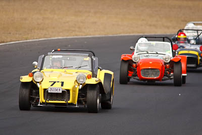 71;1971-Lotus-Clubman-7;24-July-2010;Australia;Charlie-Smith;Morgan-Park-Raceway;QLD;Queensland;Warwick;auto;motorsport;racing;super-telephoto