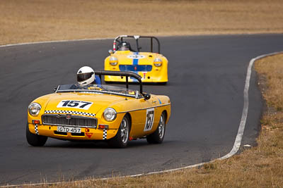 157;1974-MGB;24-July-2010;Australia;Geoff-Taylor‒Denning;Morgan-Park-Raceway;QLD;Queensland;Warwick;auto;motorsport;racing;super-telephoto