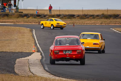 68;1968-Alfa-Romeo-105-GT;24-July-2010;Australia;Jennifer-Mitropoulos;Morgan-Park-Raceway;QLD;Queensland;Warwick;auto;motorsport;racing;super-telephoto
