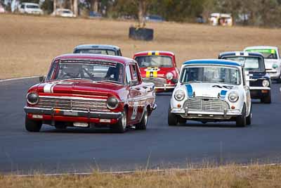 82;1964-Holden-EH;24-July-2010;Australia;Claude-Ciccotelli;Group-N;Historic-Touring-Cars;Morgan-Park-Raceway;QLD;Queensland;Warwick;auto;classic;motorsport;racing;super-telephoto;vintage