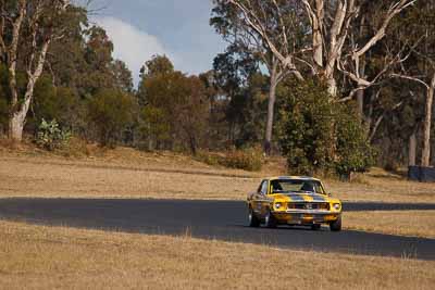 55;1968-Ford-Mustang;24-July-2010;Australia;Group-N;Historic-Touring-Cars;Morgan-Park-Raceway;QLD;Queensland;Russell-Wright;Warwick;auto;classic;motorsport;racing;super-telephoto;vintage