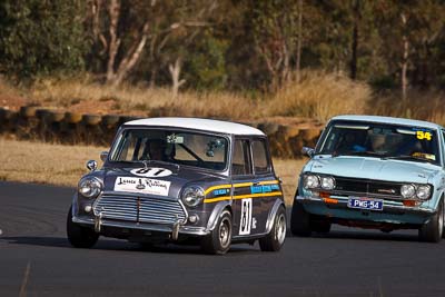 81;1967-Morris-Cooper-S;24-July-2010;Australia;Group-N;Historic-Touring-Cars;Jill-Nelson;Morgan-Park-Raceway;QLD;Queensland;Warwick;auto;classic;motorsport;racing;super-telephoto;vintage