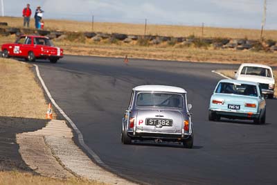 81;1967-Morris-Cooper-S;24-July-2010;Australia;Group-N;Historic-Touring-Cars;Jill-Nelson;Morgan-Park-Raceway;QLD;Queensland;Warwick;auto;classic;motorsport;racing;super-telephoto;vintage