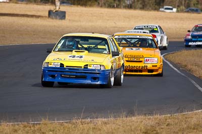 44;1988-Holden-Commodore-VL;24-July-2010;Australia;Group-A;Historic-Touring-Cars;Mark-Taylor;Morgan-Park-Raceway;QLD;Queensland;Warwick;auto;classic;motorsport;racing;super-telephoto;vintage