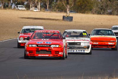 12;1991-Nissan-Skyline-R32-GTR;24-July-2010;Australia;Group-A;Historic-Touring-Cars;Morgan-Park-Raceway;QLD;Queensland;Roderick-Markland;Warwick;auto;classic;motorsport;racing;super-telephoto;vintage