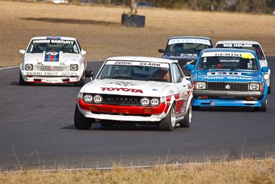 66;1977-Toyota-Celica-GT;24-July-2010;Australia;Doug-Clark;Group-C;Historic-Touring-Cars;Morgan-Park-Raceway;QLD;Queensland;Warwick;auto;classic;motorsport;racing;super-telephoto;vintage