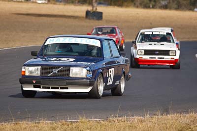 51;1981-Volvo-240T;24-July-2010;Australia;Group-A;Historic-Touring-Cars;Morgan-Park-Raceway;QLD;Queensland;Richard-Prince;Warwick;auto;classic;motorsport;racing;super-telephoto;vintage