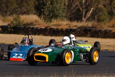 18;1960-Lotus-18-FJ;24-July-2010;Australia;Group-M;Historic-Racing-Cars;Kim-Shearn;Morgan-Park-Raceway;QLD;Queensland;Warwick;auto;motorsport;racing;super-telephoto