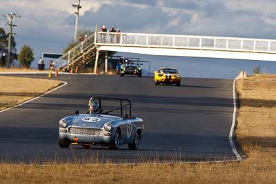 93;1962-Austin-Healey-Sprite;24-July-2010;Australia;Geoffrey-King;Historic-Production-Sports-Cars;Morgan-Park-Raceway;QLD;Queensland;Warwick;auto;motorsport;racing;super-telephoto