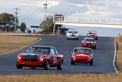 29;1972-Fiat-124-Sport-Coupe;24-July-2010;Australia;Historic-Production-Sports-Cars;Morgan-Park-Raceway;Norm-Singleton;QLD;Queensland;Warwick;auto;motorsport;racing;super-telephoto