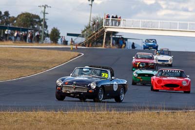 73;1967-MGB-Mk-Roadster;24-July-2010;Australia;Historic-Production-Sports-Cars;Morgan-Park-Raceway;QLD;Queensland;Tim-Pearsall;Warwick;auto;motorsport;racing;super-telephoto