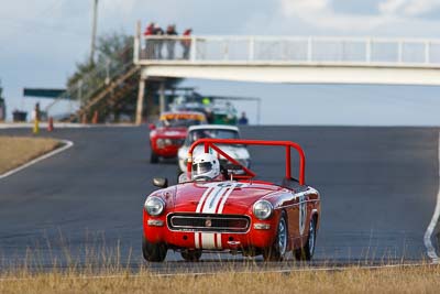 61;1969-MG-Midget;24-July-2010;Australia;Historic-Production-Sports-Cars;Morgan-Park-Raceway;QLD;Queensland;Ric-Forster;Warwick;auto;motorsport;racing;super-telephoto