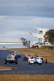 33;56;1956-Cooper-T39-Bobtail;1956-Gazelle-Special;24-July-2010;Australia;Historic-Sports-Racing-Cars;James-Elphick;Morgan-Park-Raceway;Paul-Savoy;QLD;Queensland;Warwick;auto;clouds;motorsport;racing;sky;super-telephoto