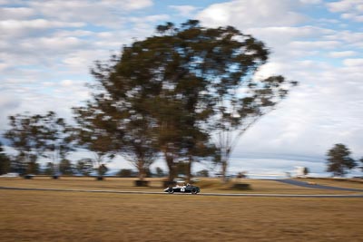 52;1960-Cooper-T52-FJ;24-July-2010;50mm;Australia;Historic-Sports-Racing-Cars;Mike-Gosbell;Morgan-Park-Raceway;QLD;Queensland;Warwick;auto;clouds;motion-blur;motorsport;racing;scenery;sky;trees