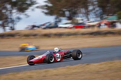 64;1968-Elfin-600;24-July-2010;Australia;Group-O;Historic-Racing-Cars;Morgan-Park-Raceway;Paul-Hamilton;QLD;Queensland;Warwick;auto;motion-blur;motorsport;racing;super-telephoto