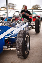 16;1962-Cooper-T59;25-July-2010;50mm;Australia;David-Reid;Morgan-Park-Raceway;QLD;Queensland;Warwick;atmosphere;auto;close‒up;detail;motorsport;paddock;racing;tyre;wheel