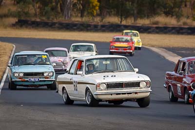 68;1968-Ford-Cortina-240-Mk-II;25-July-2010;Australia;Group-N;Historic-Touring-Cars;Kevin-Moore;Morgan-Park-Raceway;QLD;Queensland;Warwick;auto;classic;motorsport;racing;super-telephoto;vintage