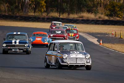 81;1967-Morris-Cooper-S;25-July-2010;Australia;Group-N;Historic-Touring-Cars;Jill-Nelson;Morgan-Park-Raceway;QLD;Queensland;Warwick;auto;classic;motorsport;racing;super-telephoto;vintage