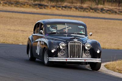 11;1954-Jaguar-Mk7;25-July-2010;Australia;Group-N;Historic-Touring-Cars;John-Tupicoff;Morgan-Park-Raceway;QLD;Queensland;Warwick;auto;classic;motorsport;racing;super-telephoto;vintage