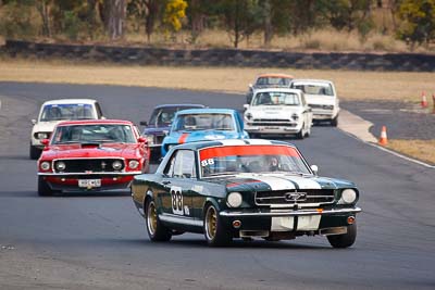 88;1964-Ford-Mustang;25-July-2010;Australia;Greg-Toepfer;Group-N;Historic-Touring-Cars;Morgan-Park-Raceway;QLD;Queensland;Warwick;auto;classic;motorsport;racing;super-telephoto;vintage