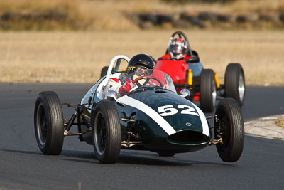 52;1960-Cooper-T52-FJ;25-July-2010;Australia;Historic-Sports-Racing-Cars;Mike-Gosbell;Morgan-Park-Raceway;QLD;Queensland;Warwick;auto;motorsport;racing;super-telephoto