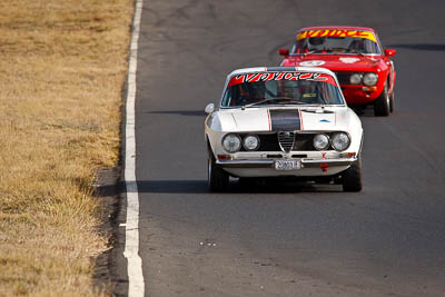 7;1969-Alfa-Romeo-GTV-1750;25-July-2010;Australia;Historic-Production-Sports-Cars;Morgan-Park-Raceway;Paul-Young;QLD;Queensland;Warwick;auto;motorsport;racing;super-telephoto