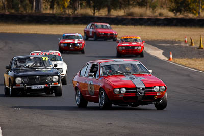 96;1978-Alfa-Romeo-Alfetta-GTV;25-July-2010;Australia;Daniel-Gatto;Historic-Production-Sports-Cars;Morgan-Park-Raceway;QLD;Queensland;Warwick;auto;motorsport;racing;super-telephoto